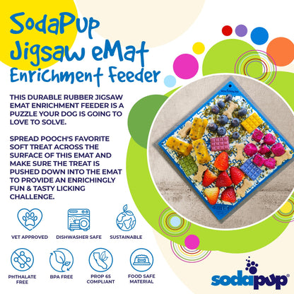 Sodapup jigsaw emat lickmat