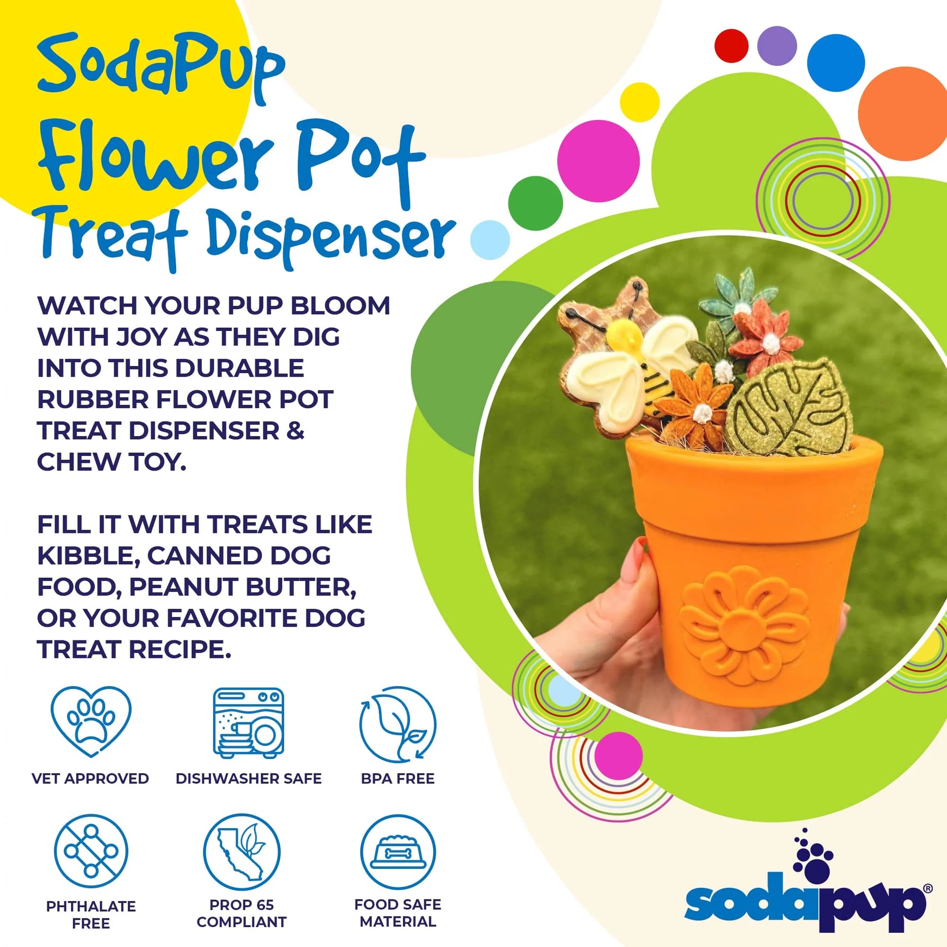 sodapup flower pot