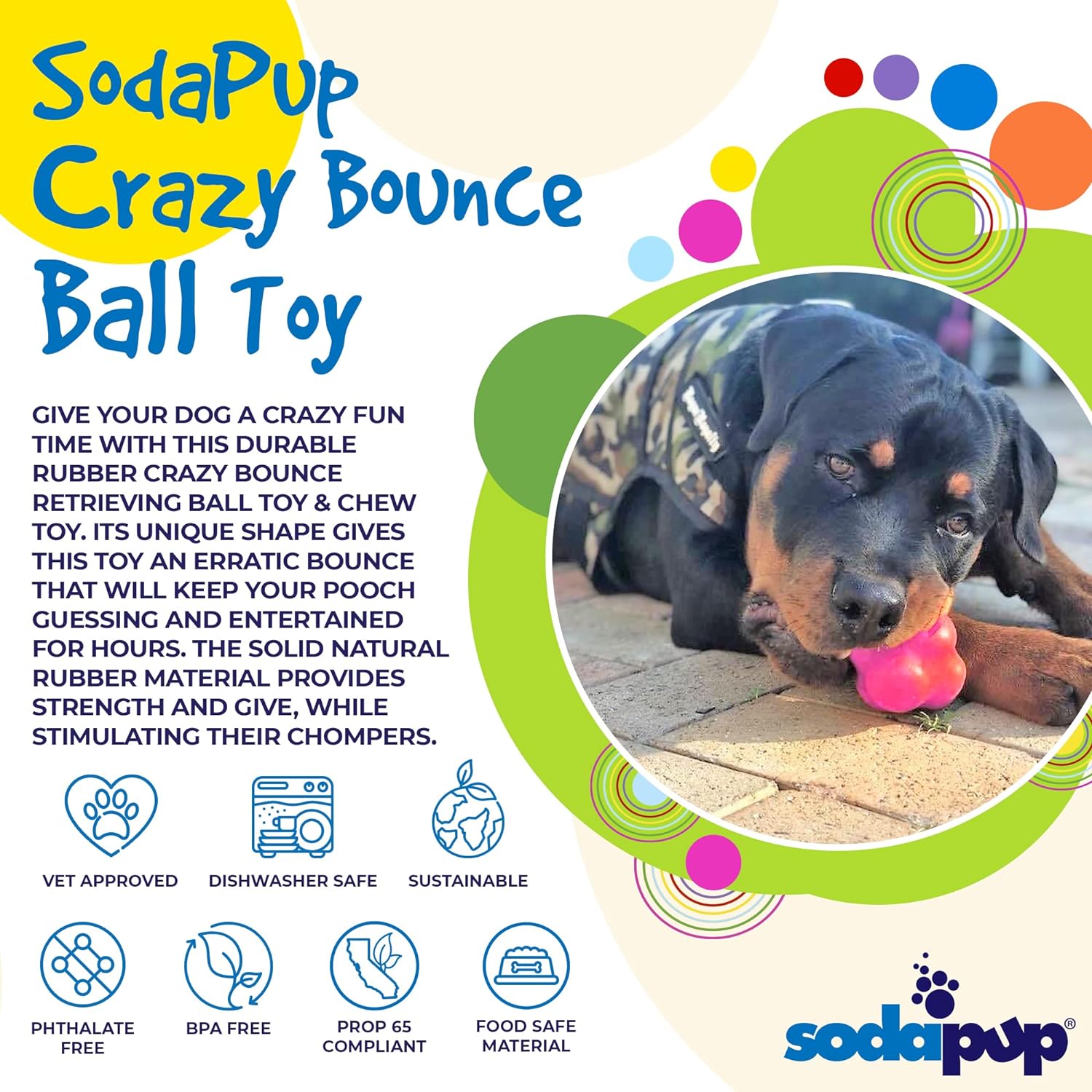 sodapup crazy bounce pink