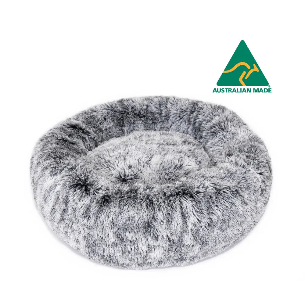 Curl Up Cloud Calming Dog Bed Dove Grey