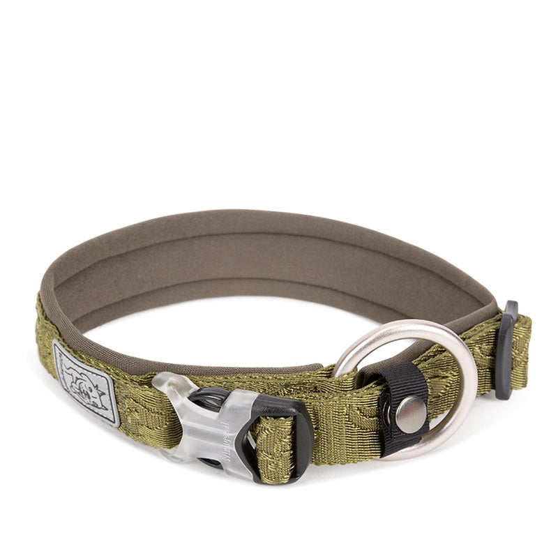 dog collar army green