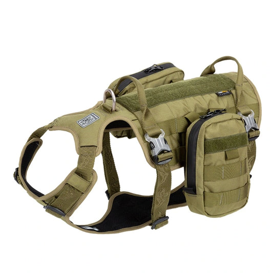 Winhyepet YH1805 military backpack dog harness