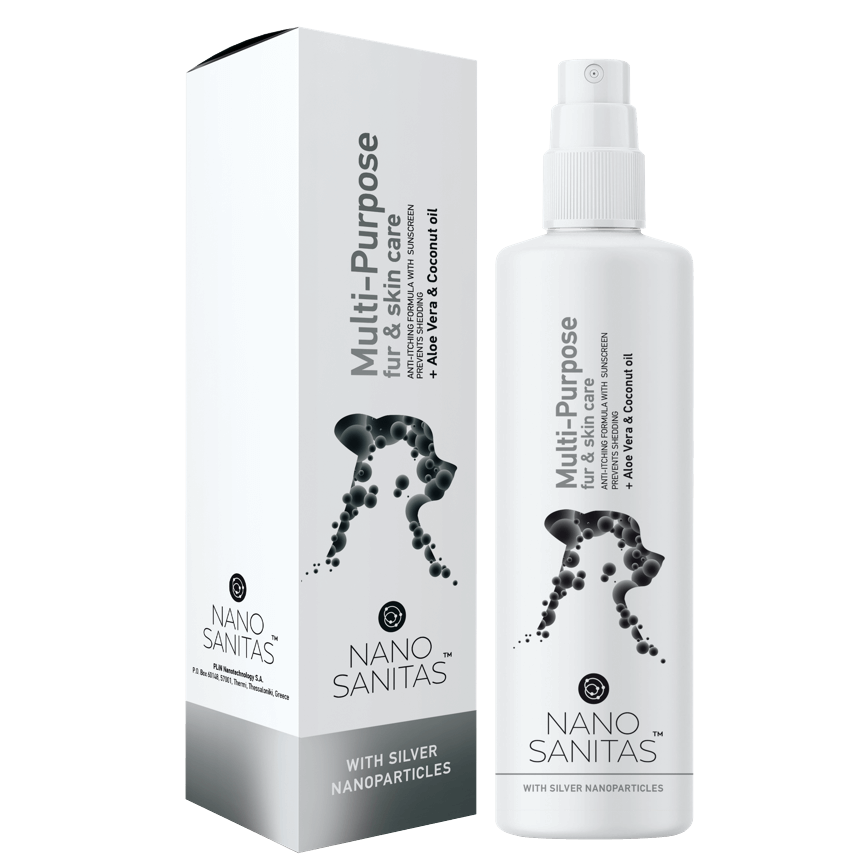 nanosanitas multi purpose fur and skin spray