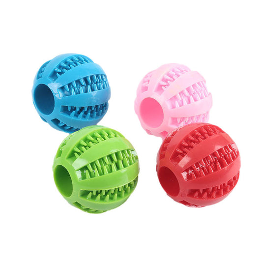 Rubber treat balls