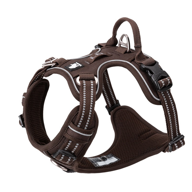 truelove no pull harness in brown